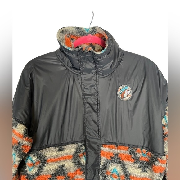Buc-ee’s Women’s Aztec Design Full Zip Jacket Size M Fleece Mock Neck - Picture 5 of 8